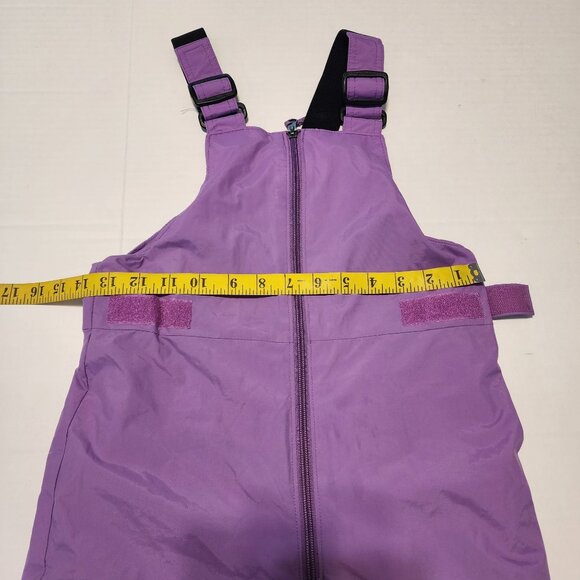 Columbia sz M 10 - 12 kids  Purple  Snow Bib Overalls   Winter Gear Ski - Picture 10 of 12
